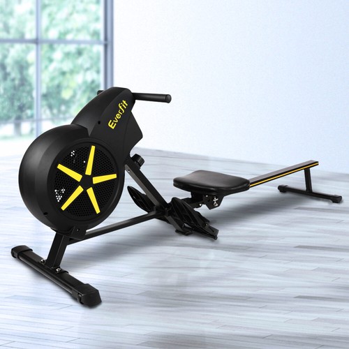 Everfit Rowing Machine Rower Air Resistance Fitness Exercise Home Gym Cardio - Picture 8 of 8