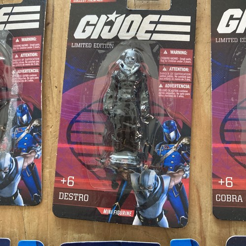 GI Joe Limited Edition 2.5 Inch Mini Action Figure Full Set of 6 Hasbro 2021 - Picture 3 of 7