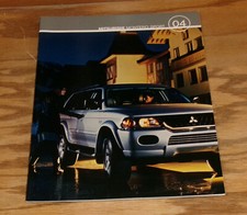 Original 2004 Mitsubishi Montero Sport Deluxe Sales Brochure 04 LS XLS