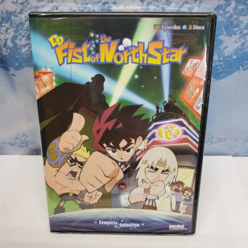 💥 DD Fist of the North Star 3 DVDs 26 Episodes Over 300 Minutes English SUB NEW