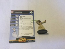 Agen Kolar Jedi master Star Wars Miniatures With Stat Card Wotc