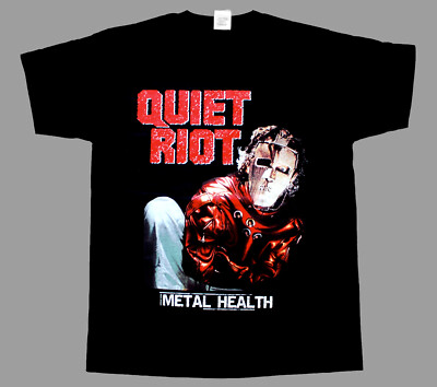 QUIET RIOT METAL HEALTH '83 NEW BLACK T 