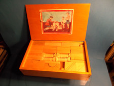 Stary drewniany zestaw budowlany, lata 50., producent ??...NRD/Strefa Wschodnia??