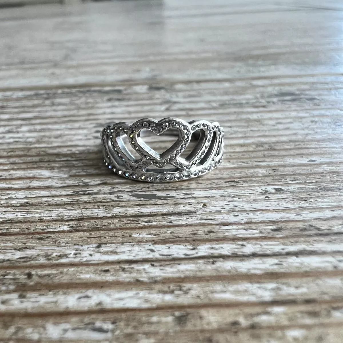Pandora heart tiara ring deals
