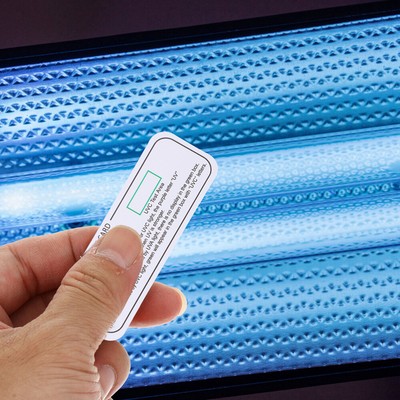  5 Pcs UV Identifying Cards Uvc-uva Test Tools Device Lichteffekt-Testerkarten
