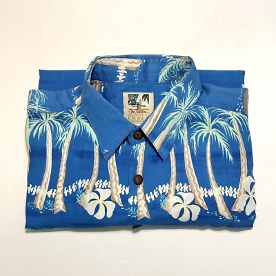 John Severson KAHALAアロハシャツ L Kahala Hawaiian Shirt John Severson Mens Size XL Button Shirt