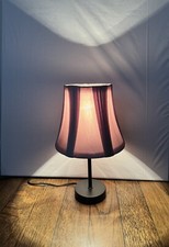 Bedside Table Lamp for Living Room Desk Lamp W/ Shade Decor UK 13