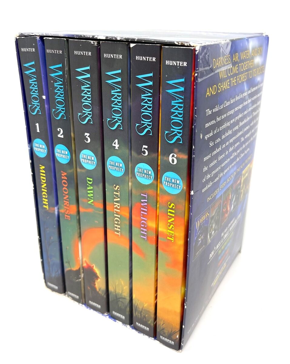 Warrior Cats Series 2 Erin Hunter 6 Books Collection Set Pack The New –  Lowplex