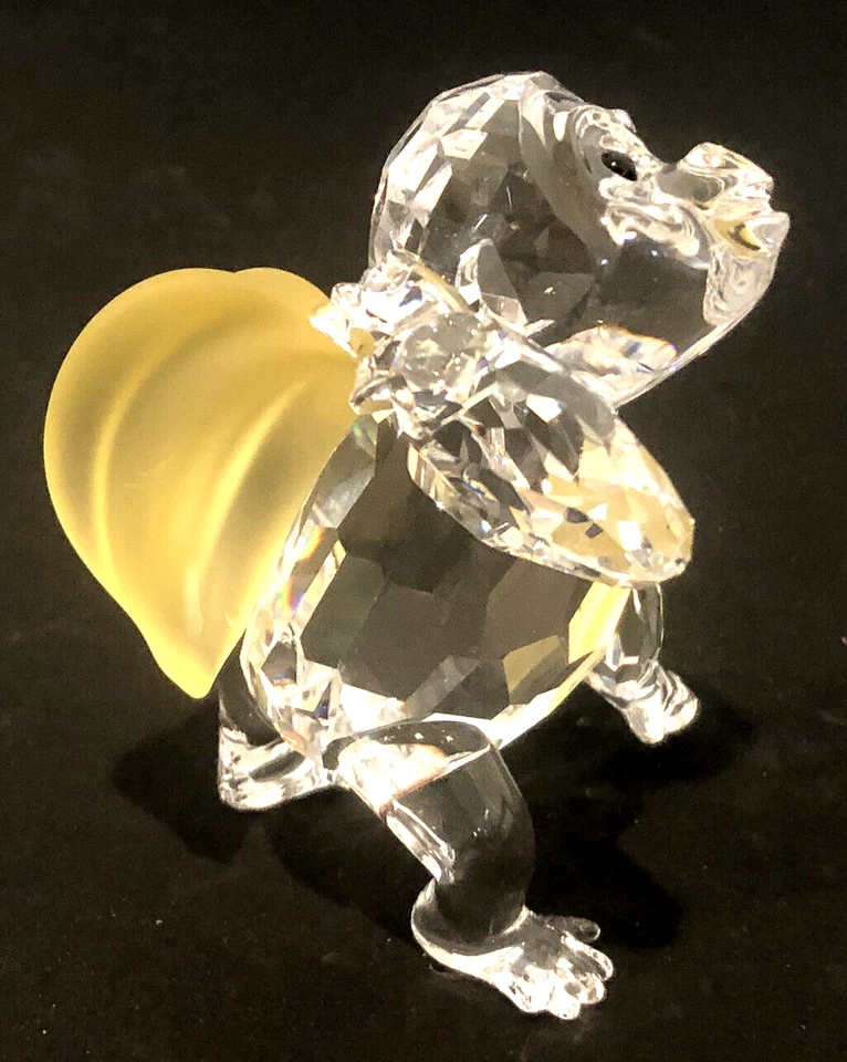 VINTAGE RETIRED SWAROVSKI CRYSTAL YOUNG GORILLA 7618NR000002 IN BOX - Image 3 of 4