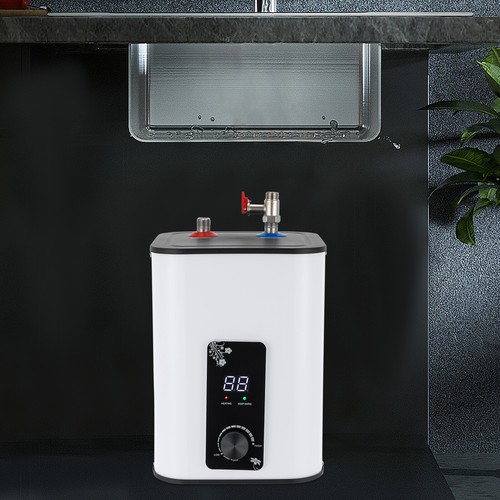 8L Rectangle Electric Mini Tank Water Heater Instant Hot Water Heater 1500W - Picture 3 of 19
