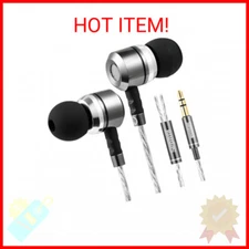 Sephia SP3060 Wired Headphones, HD Bass Driven Audio, Lightweight Aluminum Wired