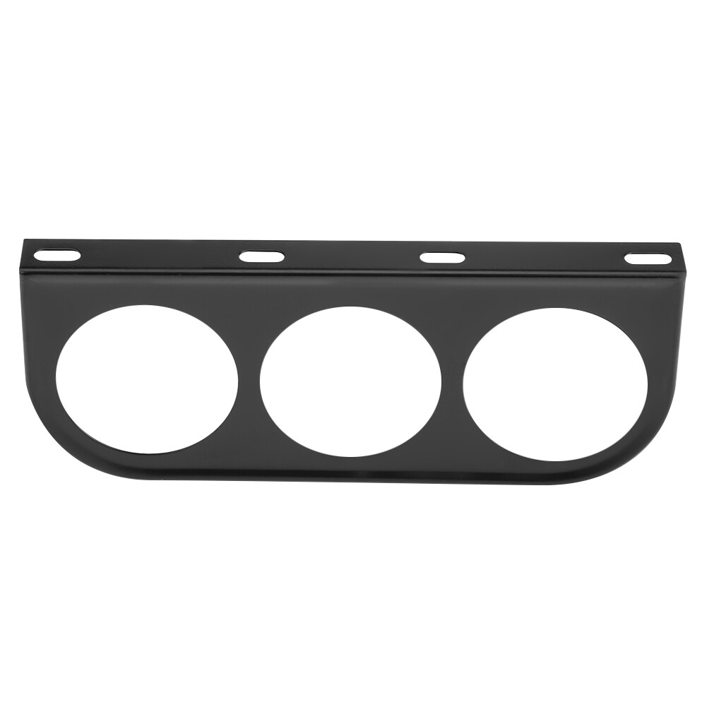 Triple Pillar Gauge Pod Universal Heavy Duty Racing Sport Meter Gauge Pillar Mount Pod Holder Bracket Gauge Holder Single Hole/Dual Hole/Triple Hole (Optional)(Dual Control 52mm Gauge Mount
