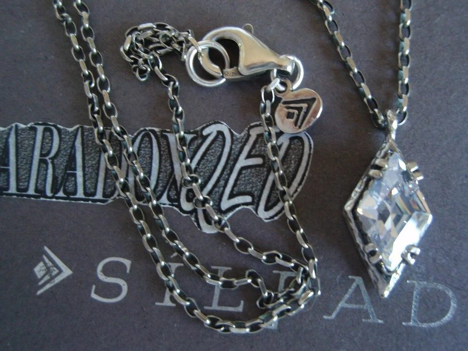 Collar SILPADA RETIRADO Plata de Ley 925 Marquesa Circonita Cúbica Circonita N1882 Foto 4 de 4