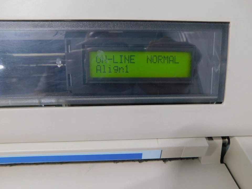 OKI Data Microline ML8480FB 24-Pin Dot Matrix Printer (Read) - Image 3 of 4