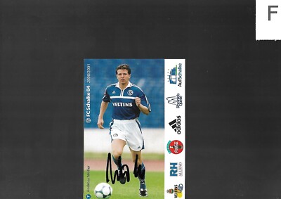 Andreas Möller - Handsignierte Autogrammkarte. Verein, Saison Siehe Bild.