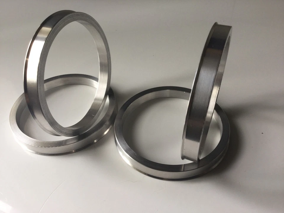 Anillos de centrado centradores de aluminio llantas de aleación VW-Audi 66,6-57,1 - Imagen 1 de 1