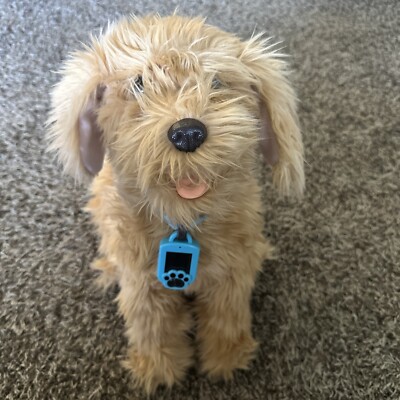 SkyRocket  Moji the Lovable Labradoodle *Dog and Collar Only* EUC