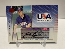 Jake Gautreau 2005 USA Baseball National Team Alumni Signatures Black Ink /360