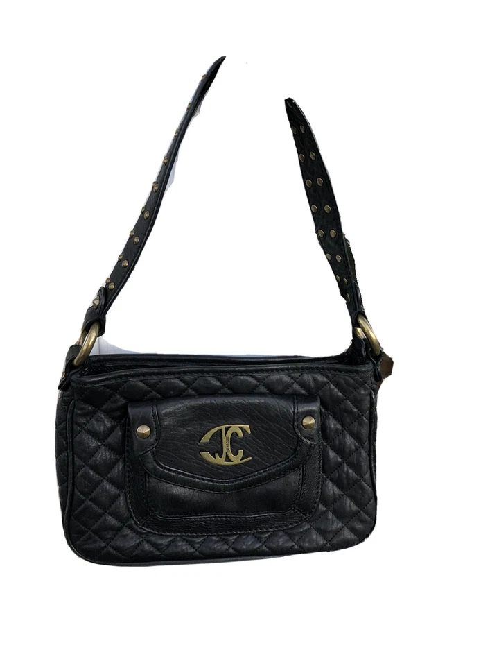 正品华丽 Just Cavalli 黑色皮革钱包  — 第 4/4 张图片