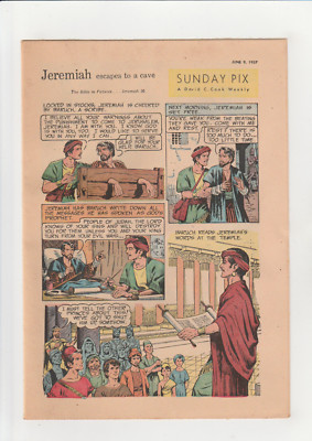 Sunday Pix weekly comic 6-9-1957 VF Jeremiah | eBay