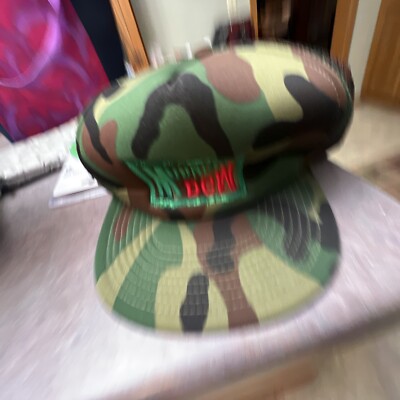 Vintage Trucker Hat Cap Snapback Mountain Dew Mesh Foam Old