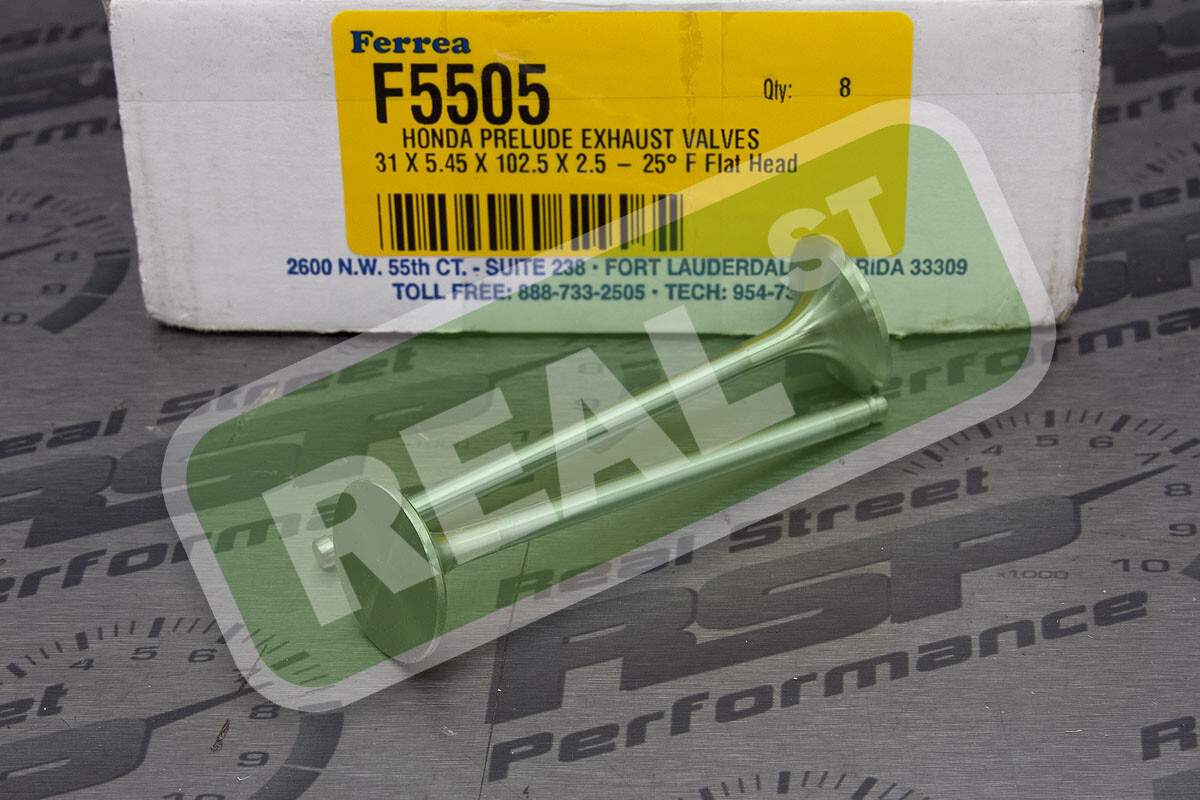 Ferrea 5000 Series Competition Exhaust Valve 31mm +1mm H22 H22A1 H22A4 Prelude eBay