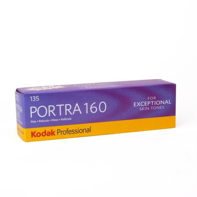 Kodak Portra 160 135-36 5-Pack Small Screen 35mm 135 Color Film Color -