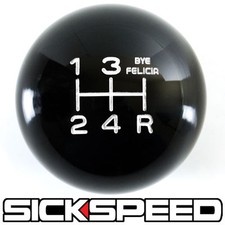 Blackwhite Bye Felicia Shift Knob For 5 Speed Short Throw Shifter 12x1.75 K05 Blackwhite Bye Felicia Shift Knob For 5 Speed Short Throw Shifter 12x1.75 K05