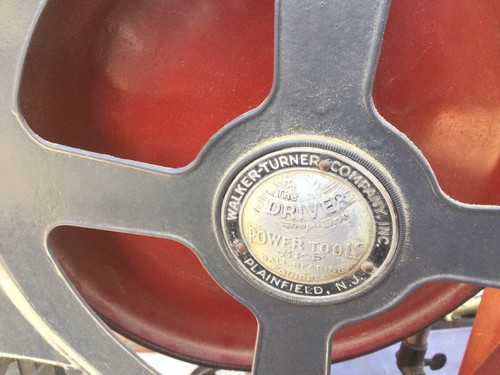 Vtg. Walker Turner 12” Bandsaw, Grease Cup For Drive Arbor Only, See Description - Picture 12 of 12