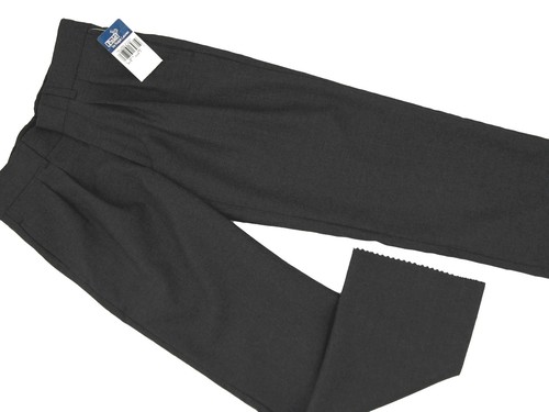NEW $225 Polo Ralph Lauren Boys Dress Pants! Gray Wool *Flat or Pleated Front* - Picture 2 of 2