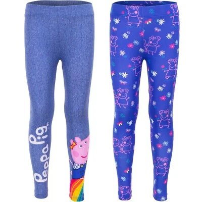 Peppa Pig Leggins Hose in 2 Varianten Wutz Größen: 92 98/104 110/116 122/128