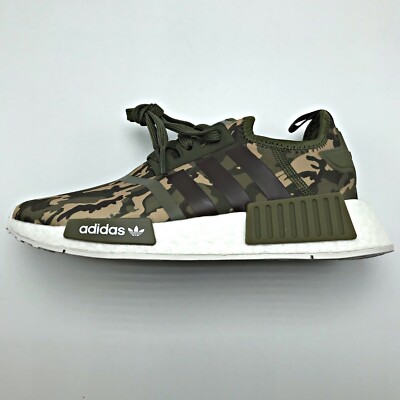 Adidas Originals NMD R1 J Olive Strata (GS) Youth shoes