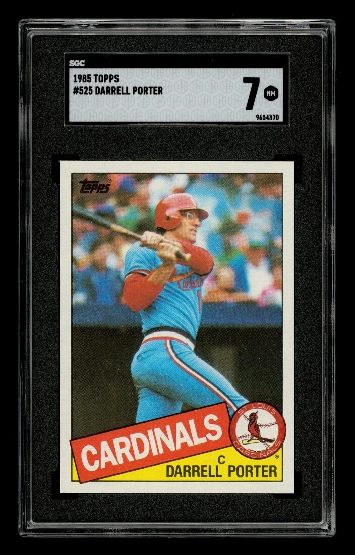Darrell Porter trading card