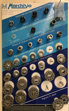 Pignone CORONA CASSETTA COMPATIBILE CAMPAGNOLO SHIMANO DISTANZIALI GHIERA MISURE