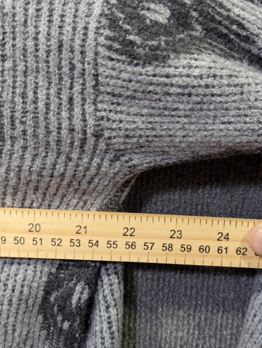 Suéter cárdigan delantero abierto Lucky Brand para mujer grande mezcla de lana suroeste - Imagen 8 de 11