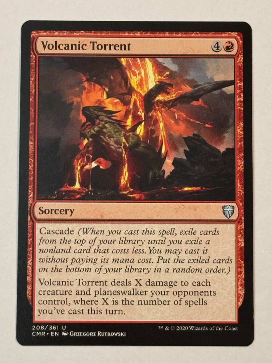 MTG Magic CMR Commander Legends Volcanic Torrent - Uncommon