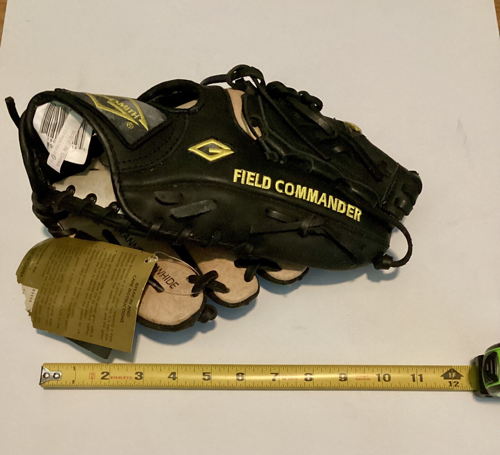 Glovesmith Field Commander Baseball Glove Model FC 1150B RHT eBay