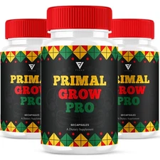 (3 Pack) Primal Grow Pro Capsules PrimalGrow Pro Max Performance (180 Capsules)