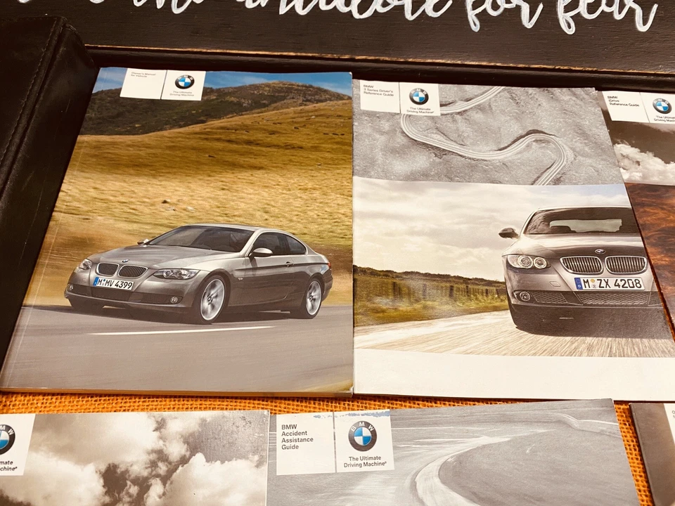 BMW Serie 3 2007 cupé 328i 328xi 335i juego manual del propietario 328 335 (leer descripción) Foto 2 de 4