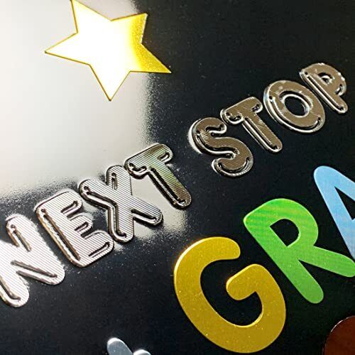 Graduation Cap Topper, Cap Decorations for kids (Next Stop 1st Grade) - Picture 8 of 16