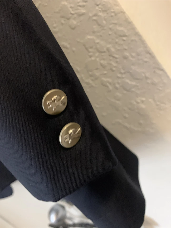 Chester Barrie England 2btn темно-синий блейзер 54 R Reg - Изображение 2 из 4