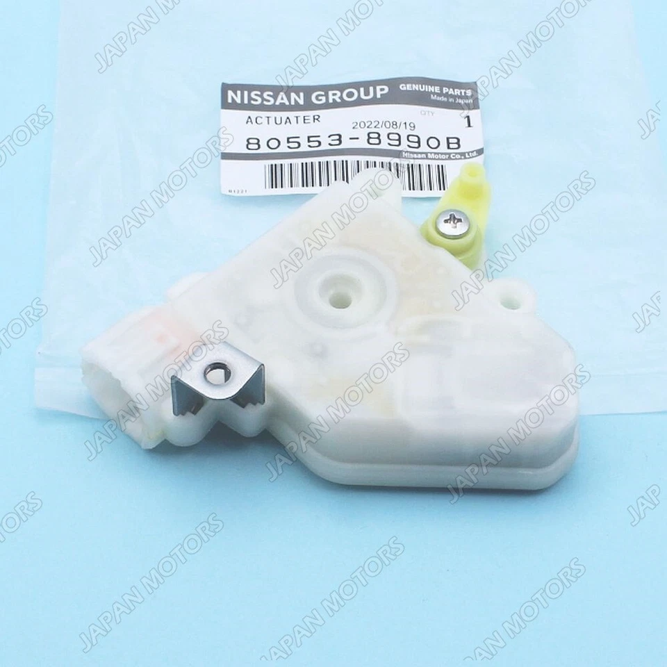 💯 Conjunto de actuador de cerradura de puerta delantera izquierda original Nissan Máxima Infiniti J30 I30 Foto 4 de 4