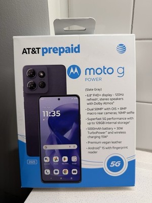 NEW Moto G Power (2025) (XT2515-3) [Network Locked - AT&T]