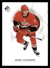 2020 SP Authentic Andrei Svechnikov #81  Carolina Hurricanes