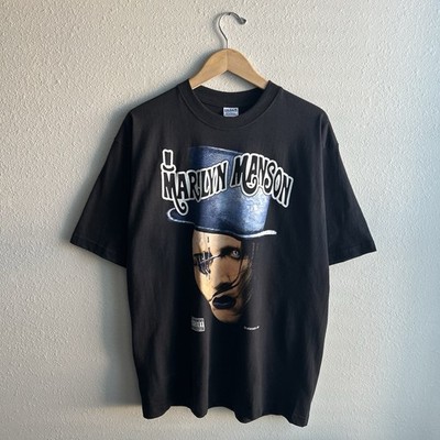 【古着】Marilyn Manson Tシャツ ブラック　XLサイズ Marilyn Manson t-shirt size XL