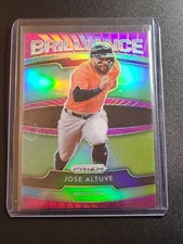 2020 Panini Prizm - Brilliance Jose Altuve #B-7 Purple Prizm