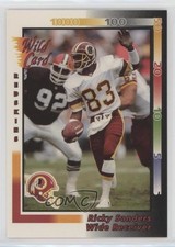 1992 Wild Card Ricky Sanders #137 0p89