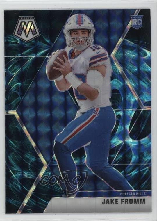 2020 Panini Mosaic Rookies Genesis Mosaic Prizm Jake Fromm #242 Rookie RC nd3