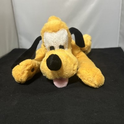 Pluto Plush Laying Down Dog Stuffed Animal Large 16'' Floppy Disney Store  JZ45