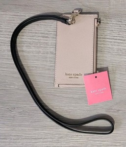 Kate Spade New York Cameron Lanyard ID Card Case Wallet Holder Blush